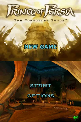 Prince of Persia - The Forgotten Sands (USA) (En,Fr,De,Es,It,Nl) (NDSi Enhanced) screen shot title